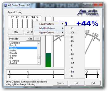 AP Guitar Tuner screenshot 5