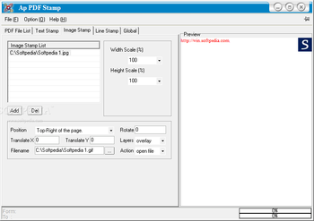 Ap PDF Stamp screenshot 3