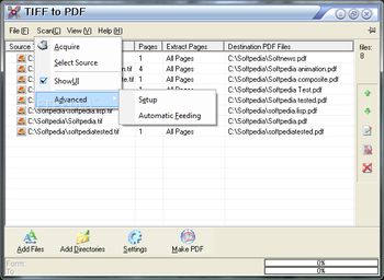 Ap TIFF To PDF Convert screenshot 2