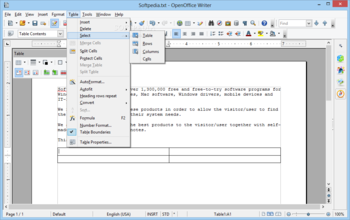 Apache OpenOffice.org screenshot 10