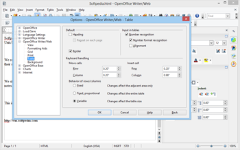 Apache OpenOffice.org screenshot 58