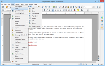 Apache OpenOffice.org screenshot 8