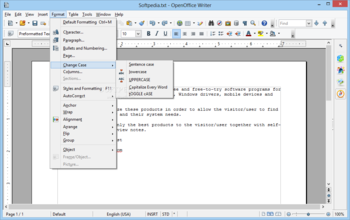 Apache OpenOffice.org screenshot 9