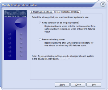 APC PowerChute Business Edition screenshot 8
