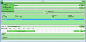 APE Ripper screenshot 2