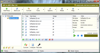 APE To MP3 Plus screenshot
