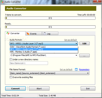 APE To MP3 Plus screenshot 4