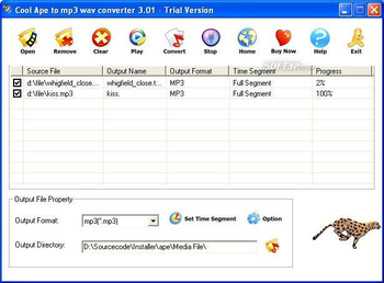 Ape To mp3 wav Convertor screenshot 2