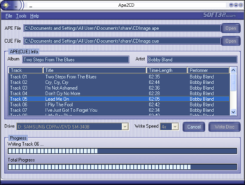 Ape2CD screenshot 3