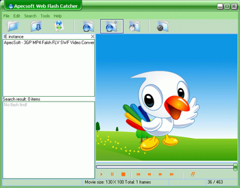 ApecSoft Web Flash Catcher screenshot
