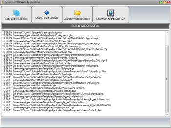 APEEL PHP Code Generator Pro (MySQL Edition) screenshot 6
