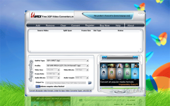 Apex Free 3GP Video Converter screenshot 2