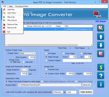 Apex PDF to Image Converter screenshot 2