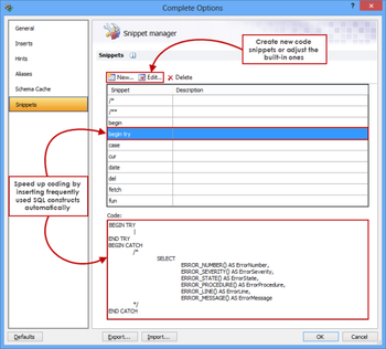 Apex SQL Complete screenshot