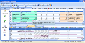 Apex SQL Data Diff screenshot