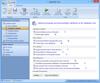 Apex SQL Doc screenshot