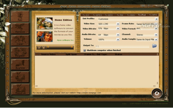 Apex Video Converter Home Edition screenshot 4