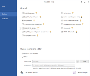 ApexSQL Build screenshot 4