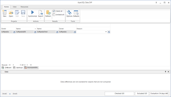 ApexSQL Data Diff screenshot 3