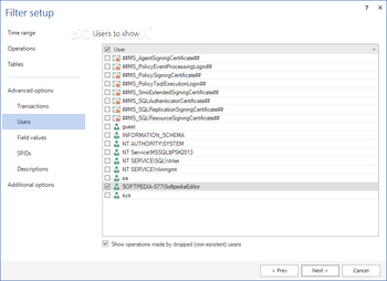 ApexSQL Log screenshot 11