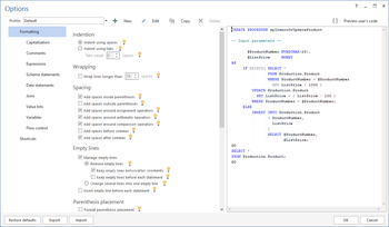 ApexSQL Refactor screenshot 5