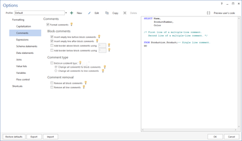 ApexSQL Refactor screenshot 7