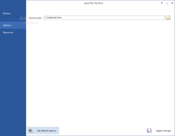 ApexSQL Restore screenshot 3