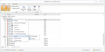 ApexSQL Script screenshot 2