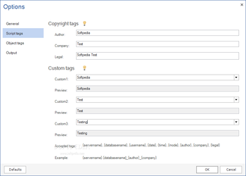 ApexSQL Script screenshot 6