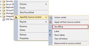 ApexSQL Source Control screenshot 5