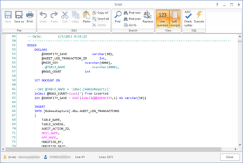 ApexSQL Trigger screenshot 9