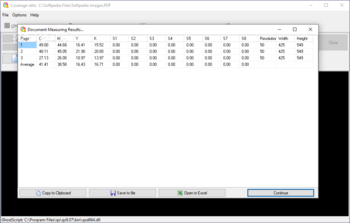 APFill Ink Coverage Calculator screenshot 2