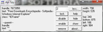 API Spy screenshot