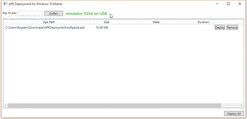  APK Deployment for Windows 10 Mobile Download Free with 