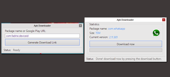 Apk Downloader for Windows screenshot