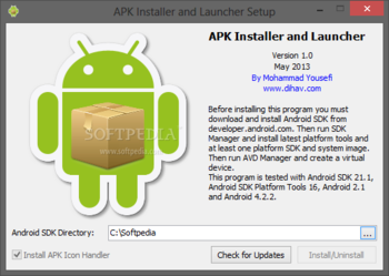 APK Installer and Launcher screenshot