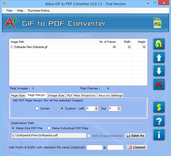 Aplus GIF to PDF Converter screenshot 2