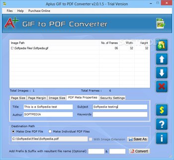 Aplus GIF to PDF Converter screenshot 4