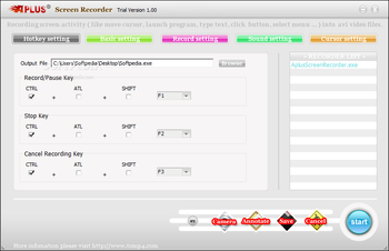 Aplus Screen Recorder screenshot