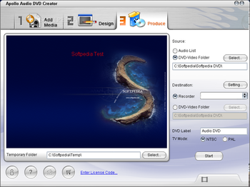 Apollo Audio DVD Creator screenshot 3