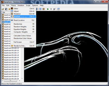 Apophysis screenshot 5