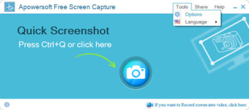 Apowersoft Free Screen Capture screenshot