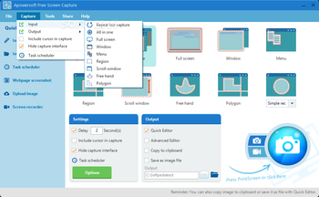 Apowersoft Free Screen Capture screenshot 3