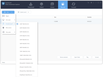 Apowersoft Video Download Capture screenshot 4
