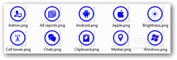 App Bar Icons for Windows Phone 7 screenshot
