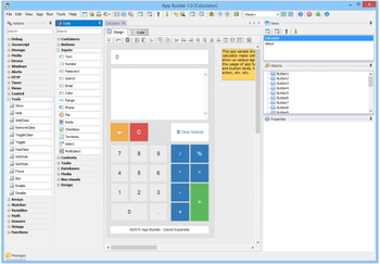App Builder screenshot