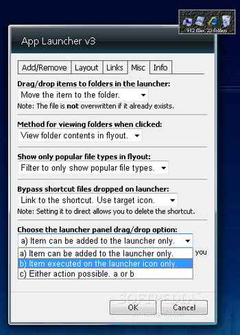 App Launcher Vista Gadget screenshot 5