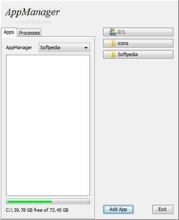 App Manager screenshot