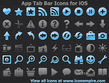 App Tab Bar Icons for iOS screenshot 2