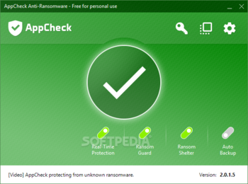 AppCheck Anti-Ransomware screenshot